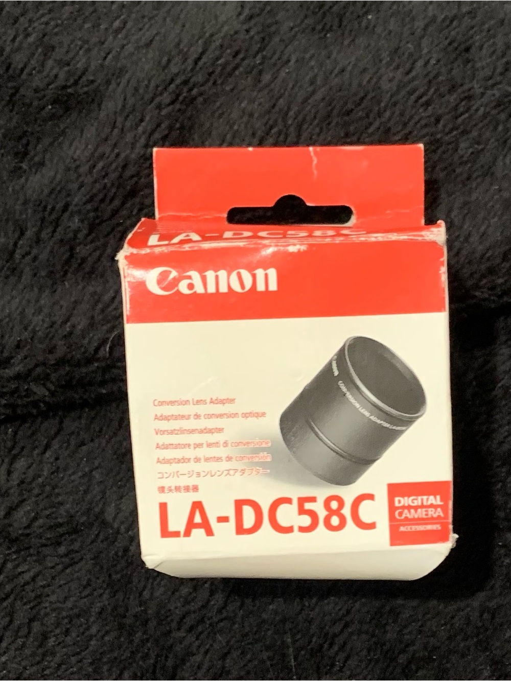Canon LA-DC58C Conversion Lens Adapter for PowerShot Pro1 – New in Box